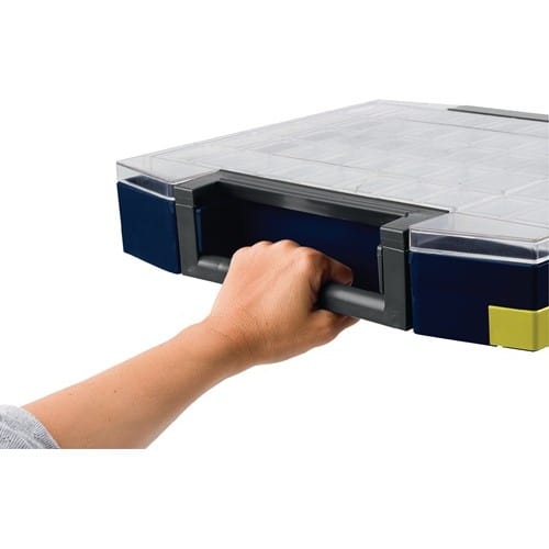 RAACO Sortimentskoffer boxxser B298xT284xH55mm 15 Fächer m.Profilraster RAACO