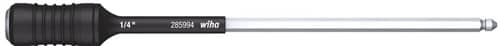 WIHA Bithalter Torque Bit Univ.4mm 1/4 Zoll C 6,3+E 6,3 SWF L.162mm WIHA