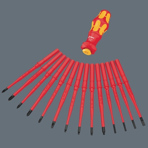 WERA Handgriff 827 T i Kraftform Turbo f.WERA VDE Wechselkl.VDE isol.WERA