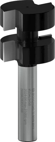 BOSCH Federfräser, 8 mm, D1 25 mm, L 5 mm, G 58 mm