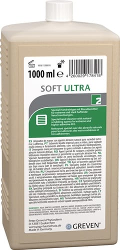 GREVEN Spezialhandreinigung GREVEN® SOFT ULTRA 1l Naturreibemittel GREVEN