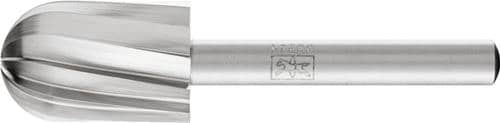 PFERD Frässtift C1625 D.16mm Kopf-L.25mm Schaft-D.6mm HSS Verz.ALU PFERD