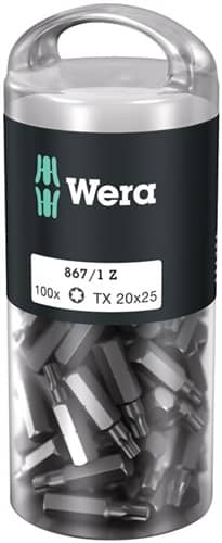 WERA Bitgroßpackung 100St./Box WERA