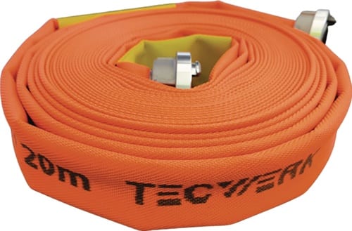 TECWERK Bau-/Industrieschlauch ID 75mm L.20m leuchtorange Rl.TECWERK