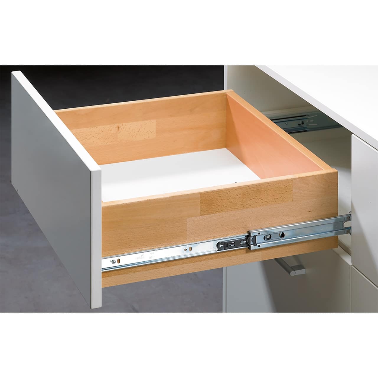 HETTICH Kugelauszug KA 4532 Push to open, 12,7 mm Einbaubreite, 550, 9114286