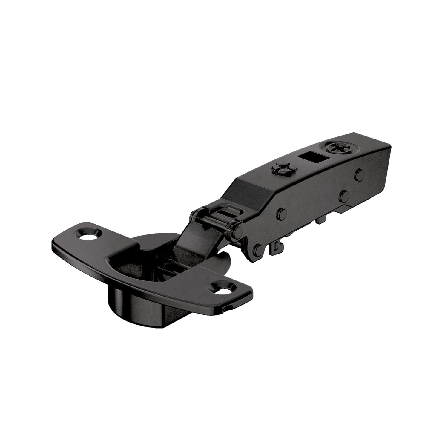 HETTICH Sensys Dicktürscharnier, Türdicke bis 32 mm, ohne Schließautomatik (Sensys 8661), obsidianschwarz, 9091758