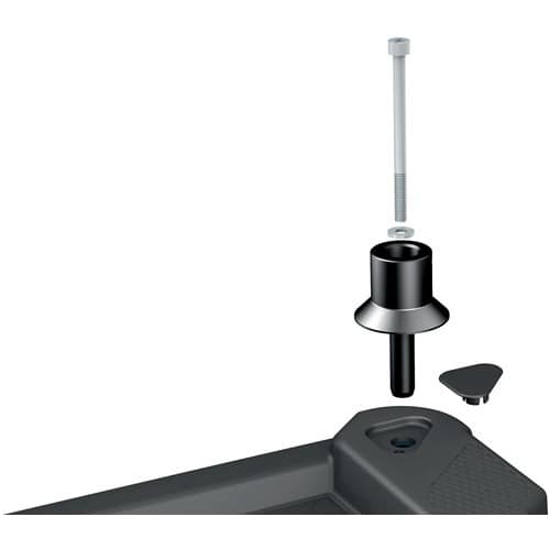 HAZET Wkz.wagen 179NXXL-7/340 B959xT518xH1020mm 600kg 7 Schubl.340-tlg.Stahlbl.HAZET