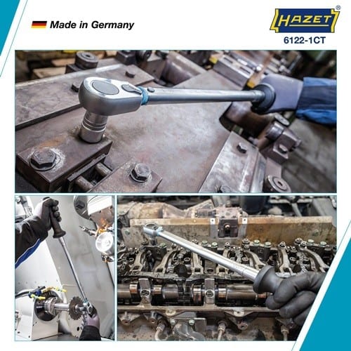 HAZET Drehmomentschlüssel 6122-1CT 1/2 Zoll 40-200 Nm HAZET