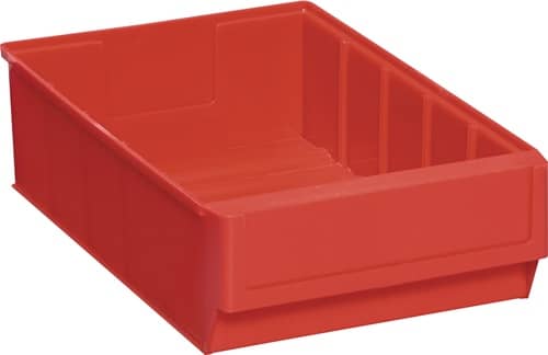 TECWERK Regalkasten L300xB183xH81mm rot PP TECWERK