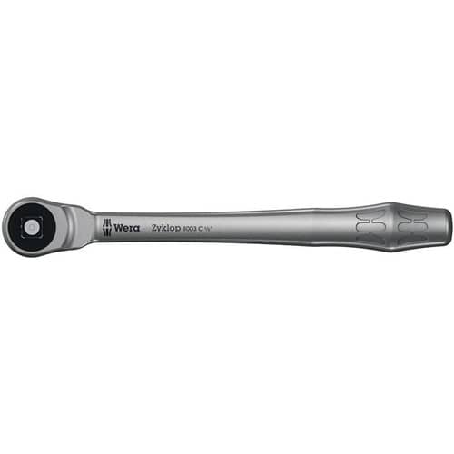 WERA D.-Knarre Zyklop Metal push 1/2 Zoll 38 Z.L.281mm