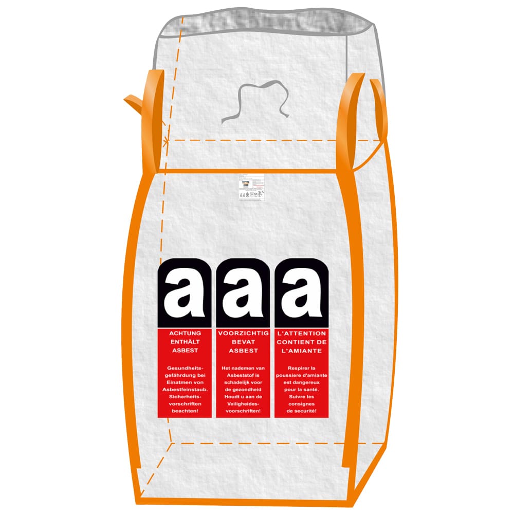 STANDARD ASBEST PLATTENBAG, 260x125x30c