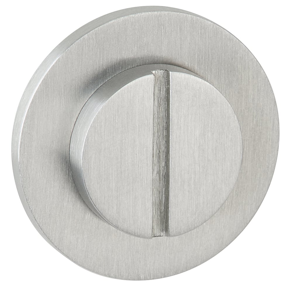 HERMAT Schlüsselrosette 2401/RUND, Edelstahl