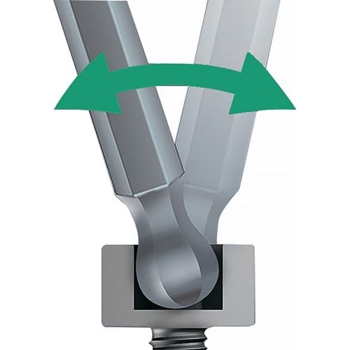 WERA Winkelschraubendrehersatz 950 PKL/9 BM N 9-tlg.Ku.-Halter SW 1,5-10mm