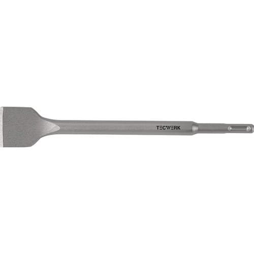 TECWERK Spatmeißel Gesamt-L.250mm geb.Schneiden-B.40mm SDS-plus TECWERK