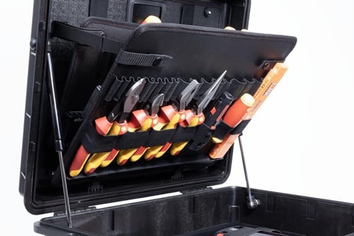 WIHA Werkzeugkoffer XL 2 electric 60-tlg.Trolley f.Elektriker WIHA