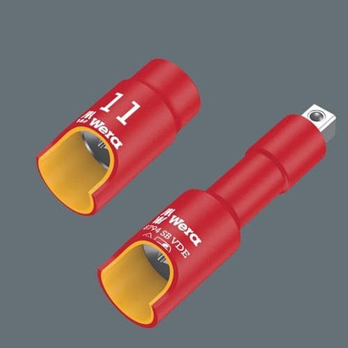 WERA Verl.8794 LB VDE 3/8 Zoll L.166mm Aussenvierkant/Innenvierkant WERA