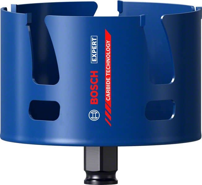 BOSCH EXPERT Construction Material Lochsäge, 98 x 60 mm. Für Dreh- und Schlagbohrer
