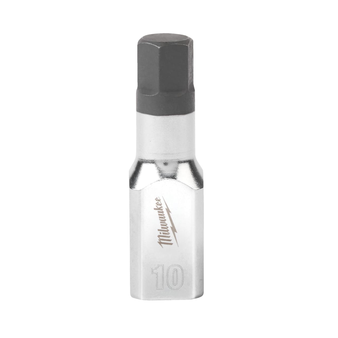 MILWAUKEE Innensechskant Bit-Steckschlüsseleinsatz 3/8" 10 mm