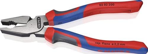 KNIPEX Kraftkombizange L.200mm pol.Comfort-Griff KNIPEX