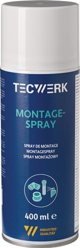TECWERK Montagespray 400ml gelblich Spraydose TECWERK