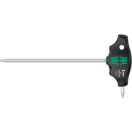 WERA Schraubendreher 467 TORX® HF TX 27x200/20 (kurzer Schenkel)mm WERA