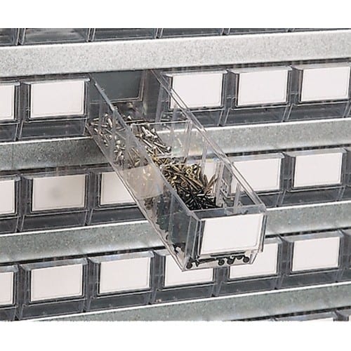 Steckregal H2000xB1000xT400mm Anbauregal 14 Stahl-Bd.90x3,15x4 grün TECWERK