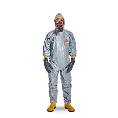 DUPONT Schutzoverall Tychem® 6000 F Gr.L grau PSA III DUPONT
