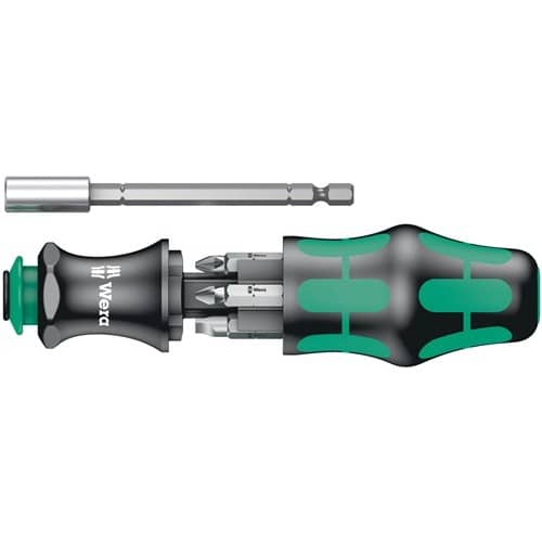 WERA Magazinbithalter KK 28 8-tlg.Schlitz/PH/PZD WERA