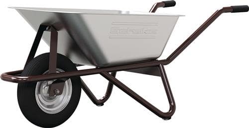 SCHAKE Schubkarre Geselle Typ 25 90l Luftrad 19,3kg m.Muldenstütze u.Luftrad SCHAKE
