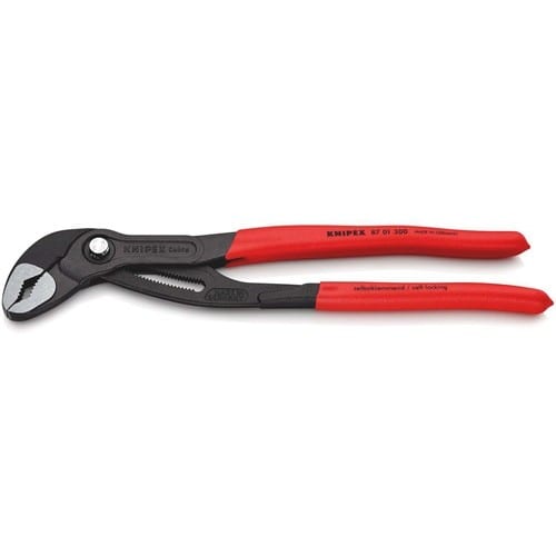 KNIPEX Wasserpumpenzange Cobra® L.300mm Spann-W.60mm pol.Ku.-Überzug KNIPEX
