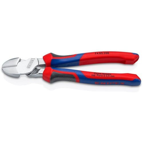 KNIPEX Kraftseitenschneider L.200mm Form 0 Comfort-Griff KNIPEX
