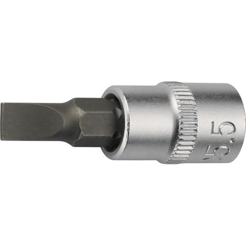 TECWERK Steckschlüsseleinsatz 1/4 Zoll Schlitz 5,5mm L.32mm TECWERK