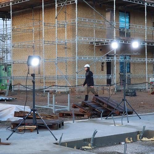 SCANGRIP LED-Strahler SITE LIGHT 80 630 W 20000-80000 lm 10m H07RN-F 3x1,5mm²