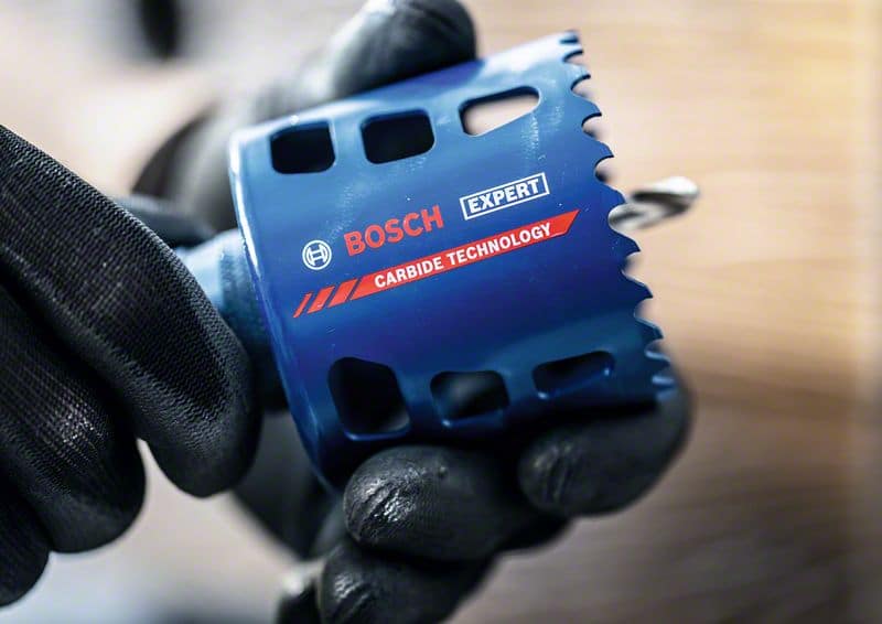 BOSCH EXPERT Tough Material Lochsäge, 127 x 60 mm. Für Dreh- und Schlagbohrer