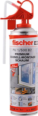FISCHER Schnellmontage/Brunnenschaum PU Pro 500