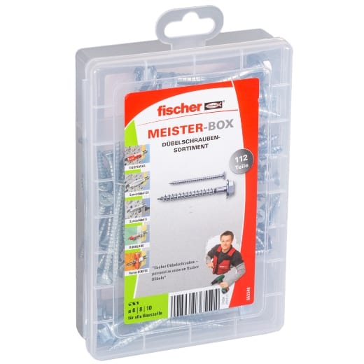 FISCHER Meister-Box Dübelschrauben (112)