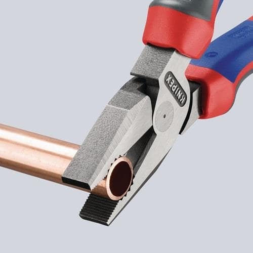 KNIPEX Kraftkombizange L.200mm pol.Comfort-Griff KNIPEX