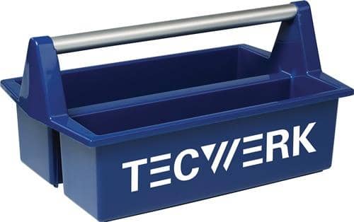 TECWERK Werkzeugtragekasten LxB420xH120mm 2 Fächer Ku.TECWERK
