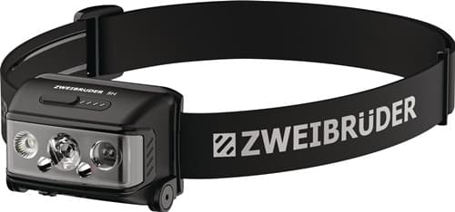 ZWEIBRÜDER LED-Stirnleuchte ZB5H 3,7V 2000 mAh Li-Po 2000 mAh ZWEIBRÜDER