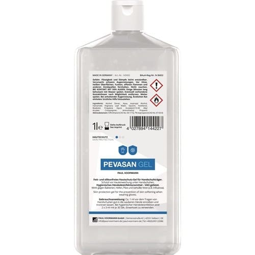 PAUL VOORMANN Hände-Desinfektionsmittel Pevasan Gel 1l Hartflasche PAUL VOORMANN