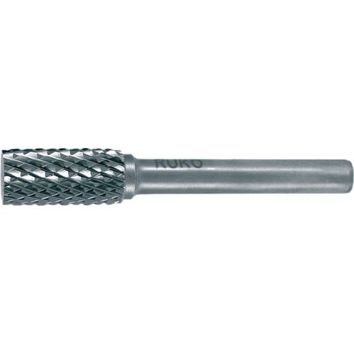 RUKO Frässtift ZYA D.10mm Kopf-L.20mm Schaft-D.6mm HM Blank Verz.KVZ 4 RUKO