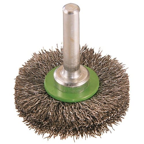 TECWERK Rundbürste D.30mm Drahtstärke 0,2mm VA 9mm 20000min-¹ TECWERK