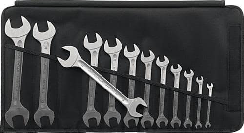 STAHLWILLE Doppelmaulschlüsselsatz 10/12 12-tlg.SW6-32mm CR-A-STA verchr.STAHLWILLE