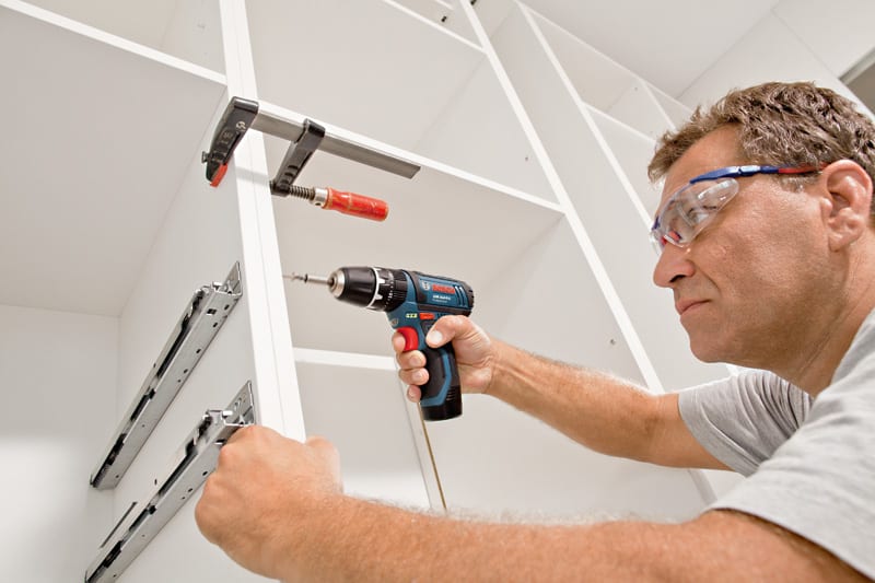 BOSCH Akku-Schlagbohrschrauber GSB 12V-15, mit 2 x 2.0 Ah Li-Ion Akku