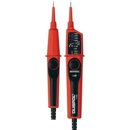 BENNING Spannungsprüfer DUSPOL® analog 12-1000 V AC/DC zweipolig