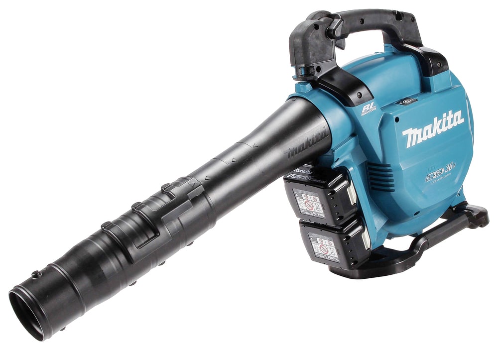 MAKITA DUB363PG4V Akku-Laubbläser und -sauger 18V/ 4x 6,Ah Akku und Doppel-Schnellladegerät DC18RD