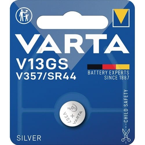 VARTA Knopfzelle Electronics 1,55 V 125 mAh SR44 11,6x5,4mm VARTA