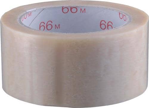 BURMANN Verpackungsklebeband PVC farblos L.66m B.50mm Rl.