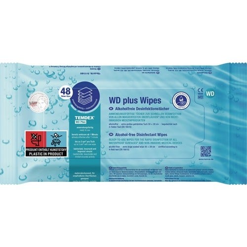 RHEOSEPT Desinfektionstücher TEMDEX® WD plus Wipes L300xB270ca.mm KT=6x48 Tü.RHEOSEPT