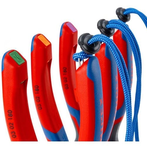 KNIPEX Kombizange L.180mm pol.Mehrkomp.-Hülle KNIPEX
